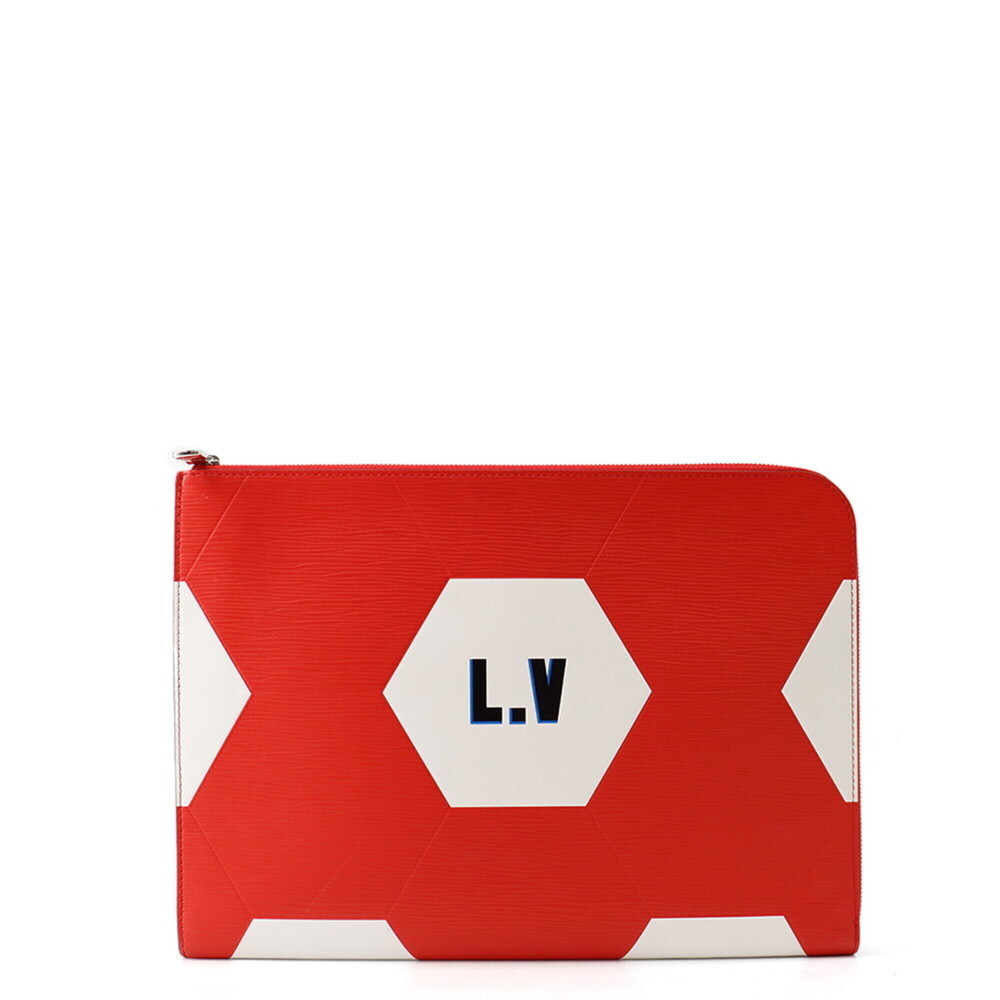 Louis Vuitton Epi Pochette Jour GM Clutch Bag, Rouge M63232, LOUIS VUITTON 20...